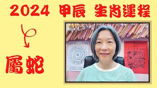 張子萍 2024甲辰年生肖運勢/龍年十二生肖運程之生肖[蛇]