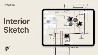 Interior Sketch | Feather Tutorial