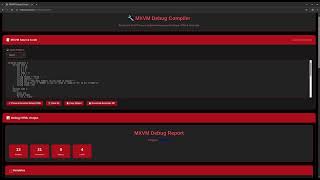MXVM - Web based Debug Compiler