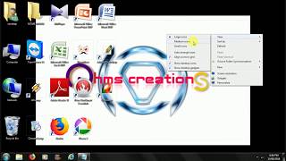 HOW TO CHANGE ICON OF WINDOWS 7