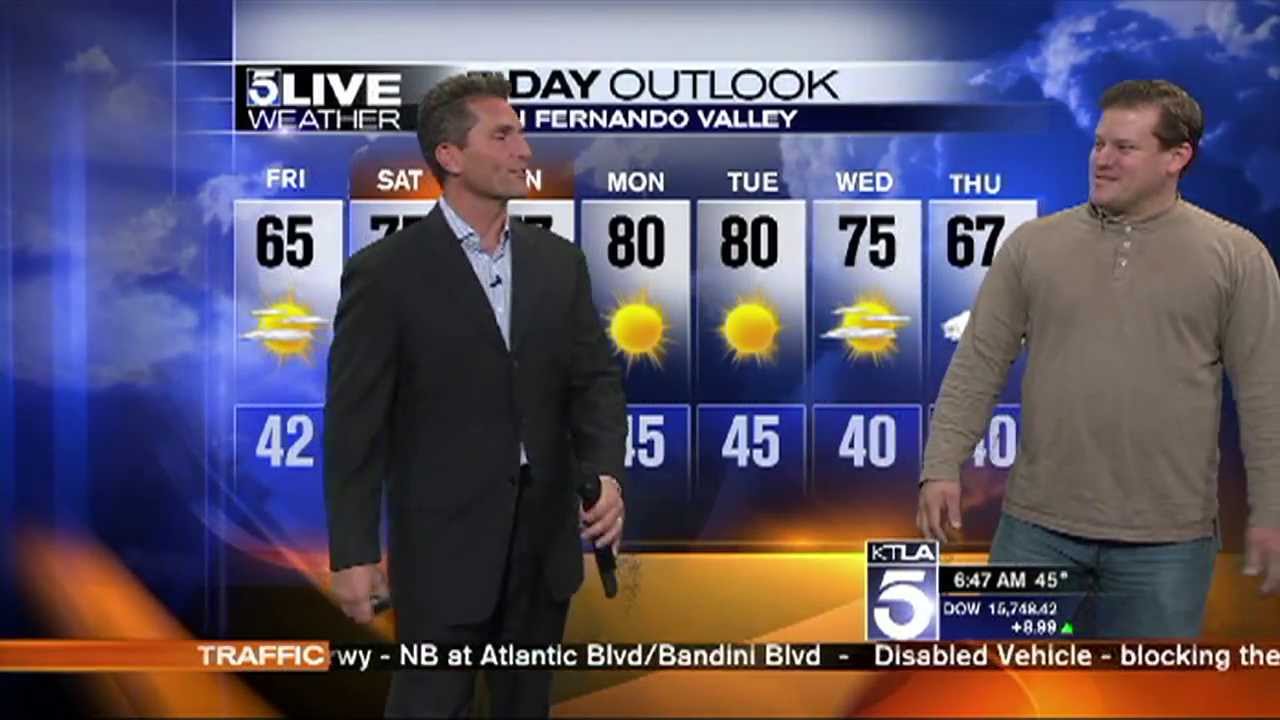 Ktla Says Goodbye To Intern Anthony Youtube