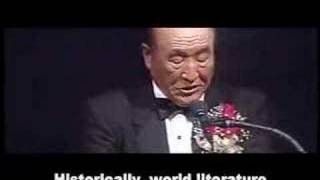 Reverend Sun Myung Moon gives bizarre speech at Washington Times anniversary party