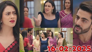 Jhanak Today Full Episode || 16th February 2025 || High voltage drama Jhanak Aarshi in boss house😱