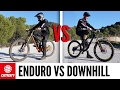 Enduro Vs Downhill Mountain Bike Race | Which Is Faster? Enduro Vs Downhill Mountain Bike Race | Which Is Faster?