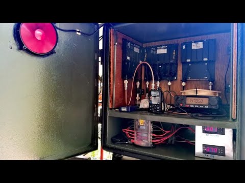 VHF Amateur Radio Repeater Build - YouTube