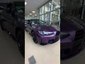 2024 bmw m4 competition frozen purple tartufo shorts dreamcars goals motivation bmw trending