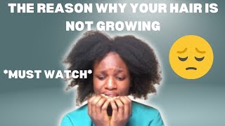 DO THIS IF YOUR HAIR ISN'T GROWING|WHY PROTECTIVE HAIRSTYLES ARE NOT GROWING YOUR NATURAL HAIR