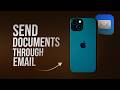 How to Send a Document Through Email on iPhone (tutorial)