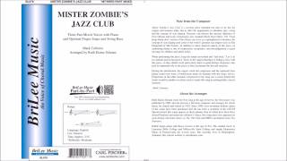 Mister Zombie's Jazz Club (BL978) by Mark Cabaniss, Arr. by Ruth Elaine Schram