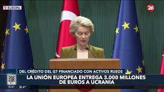 La Unión Europea proporciona 3.000 millones de euros a Ucrania