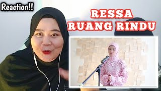 RESSA - RUANG RINDU AJAK KITA TERHANYUT DALAM NOSTALGIA ‼️#reaction