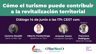 Webinar Repensar el turismo: revitalización de los territorios