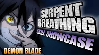 Demon Blade | Serpent Breathing | Skill Showcase | Roblox