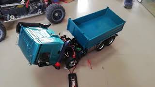 LESU  3 direction RC truck dumper