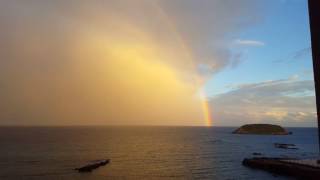 Ibiza spectacular rainbow!