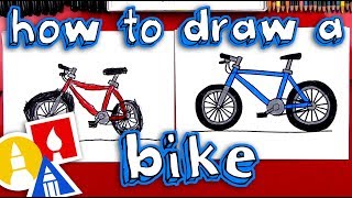 How To Draw A Bike 🚲