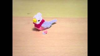 ナノブロック モモイロインコ (NanoBlock Galah)