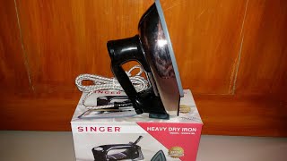 Heavy best dry iron of singer । Best dry iron । Best iron