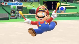 Mario & Sonic at the Rio 2016 Olympic Games - Rhythmic Gymnastics (Mario Gameplay)