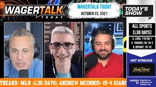 Free Sports Picks | NCAAF Betting Previews | NBA Picks | NFL Prop Bets | WagerTalk Today | Oct 22
