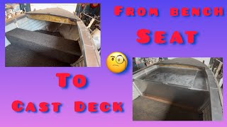 How to Build a Boat Casting Deck