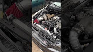 HUGE TURBO ON A 1JZ SWAPPED IS300 #shorts #cars #automobile #is300 #lexus #turbo #1jz #2jz #racecar