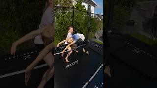 Kann sie in 10 MINUTEN einen FLICKFLACK LERNEN?! #challenge #turnen #trampolin #flickflack