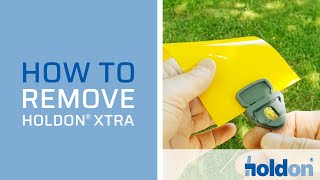 How to remove Holdon® XTRA