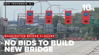 RIDOT receives no bids to rebuild westbound Washington Bridge