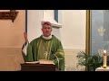 Bishop Christian Riesbeck, CC Homily - Fourth Sunday of Ordinary Time, January 30, 2022