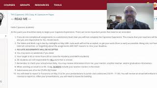 Capstone Introduction - Teacher Mentors