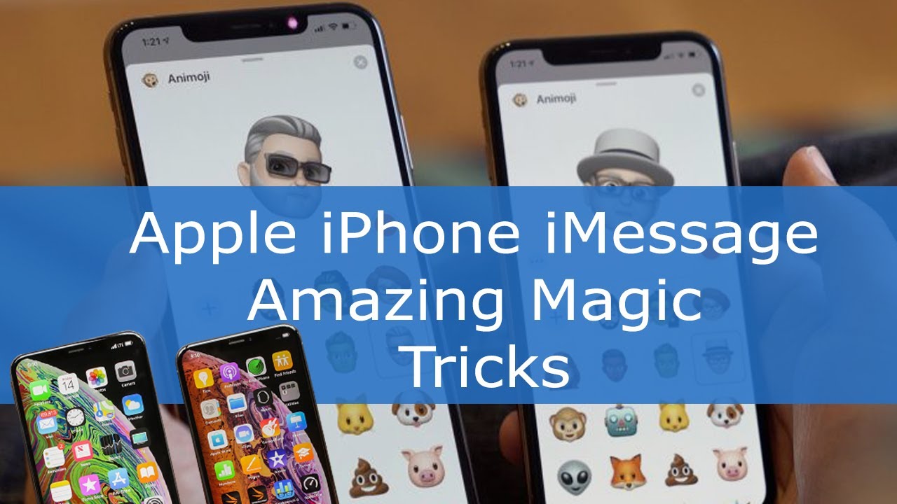 IPhone XS Max Hidden IMessage Amazing Magic Tricks And Tips - YouTube