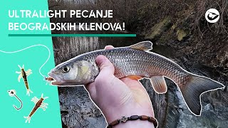 Pecanje klena na ultralight.