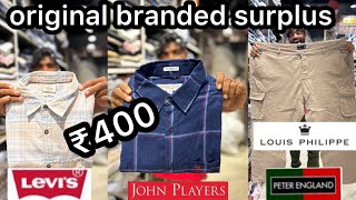 ORIGINAL BRANDED SURPLUS MENSWEAR IN PERAMBUR  big size also available starting price just ₹400