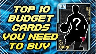 TOP 10 Budget Cards You NEED TO BUY In NBA 2K19 MyTEAM!