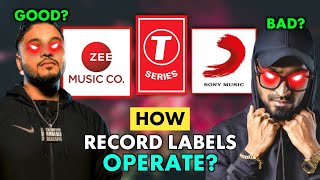The Truth About Record Labels ☠️ How They Work, How to get Singed & Record Deals Explained in Hindi
