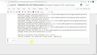 Lecture #14: Introduction to Matplotlib