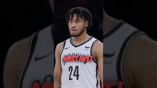 BREAKING NEWS: The Brooklyn Nets Made A HUGE Mistake Signing Cam Thomas! 😳 #shorts