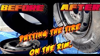 Repair/Replacing your Tire  [Step 3 of 3] (Seating a Tire on the Rim)