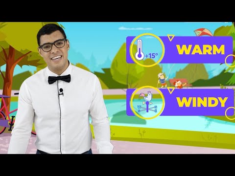 Weather forecast – Vocabulary for children | Learn English for kids with Novakid 0