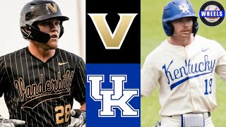 Vanderbilt vs #2 Kentucky Highlights | 2024 College Baseball Highlights