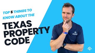 #341 - Top 5 Things to Know About the Texas Property Code
