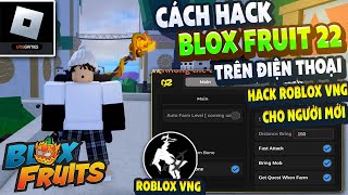 Hướng Dẫn Cách Hack ROBLOX VNG Blox Fruits 22 Trên Điện Thoại MENU TIẾNG VIỆT, ANTI BAN, FIX VĂNG