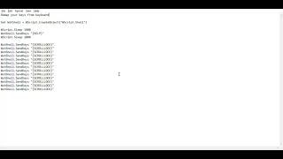 How to send windows and space key in .VBScript