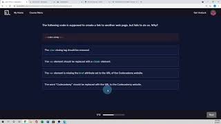 Codecademy Walkthrough | Learn HTML | HTML Document Standards Quiz | Tutorial # 4