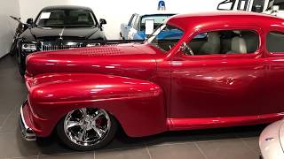 1947 Mercury 8 Custom Restomod coupe At Celebrity Cars Las Vegas