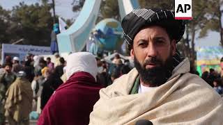 Afghan Muslims protest Quran burning in Sweden