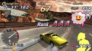 Outrun 2 SP Heart Attack Mode Goal E Rank AA