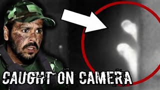 GHOST CAUGHT ON CAMERA / THEY WERE WATCHING ME !!
