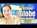 How To Activate Globe Auto Roaming